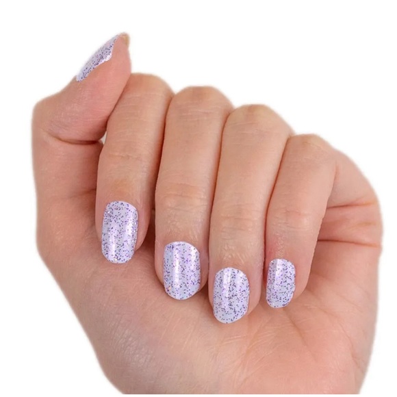 “I Want Scandi” Color Street, 100% Nail Polish Strips, Purple Glitter, Purple - Picture 2 of 8